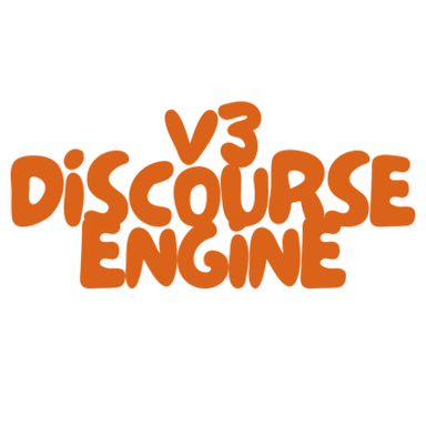 V3 Discourse Engine logo